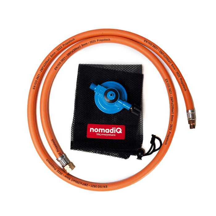 NomadiQ Extended Gas Hose Campingaz Connection